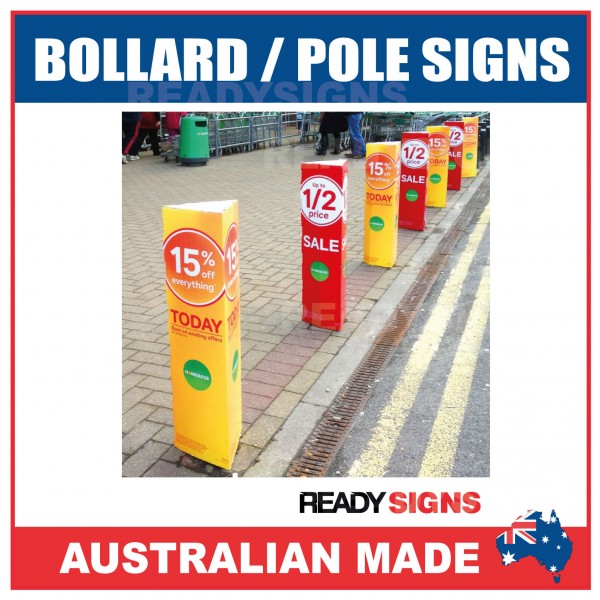 Bollard Signs 1000x300